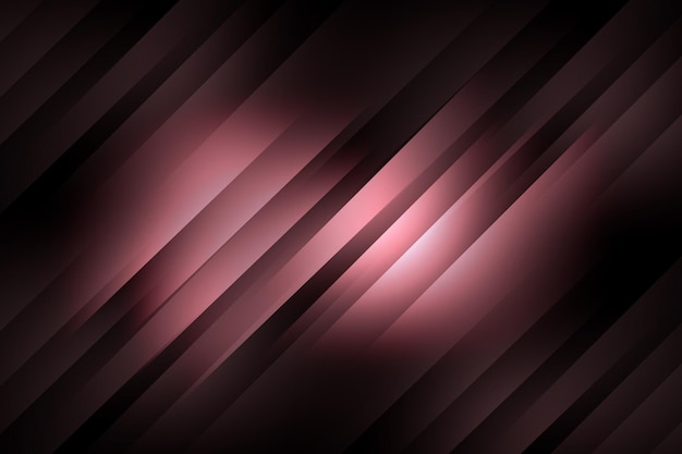 Abstract background of rose gold color strip on black background