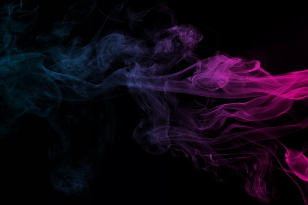 abstract background smoke curves and wave reggae colors