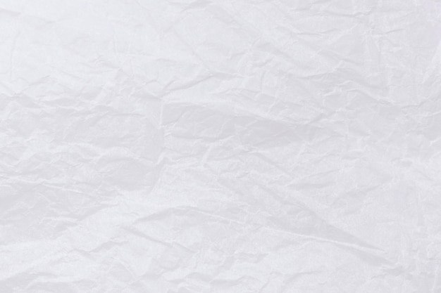 Abstract background of textural crumpled white paper