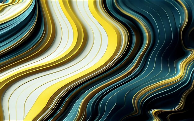 Abstract Background textured yellow and blue color mixed Background Generative Ai