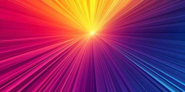 Abstract Background Vibrant Color Spectrum Burst