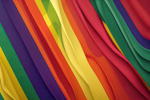 Abstract background of vibrant colors which include red orange yellow green blue and purple  LGBTQ