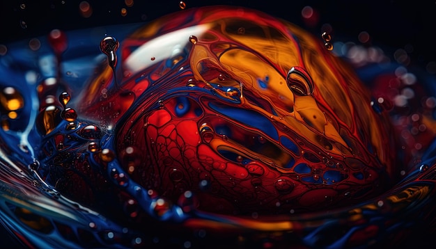 Abstract background or wallpaper of the fluid and organic design