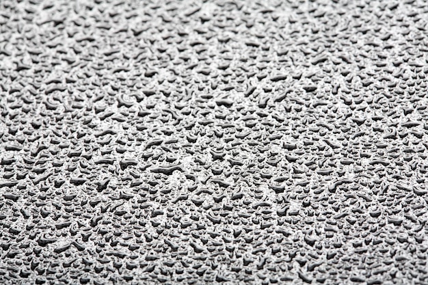 Abstract background water drops on glass or metal