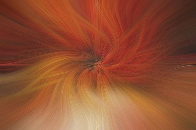 abstract background waveform floral orange