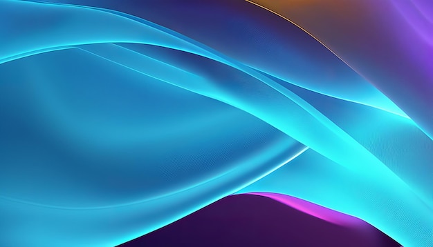 Abstract background waves gradient trend color UI UX Design