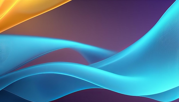 Abstract background waves gradient trend color UI UX Design