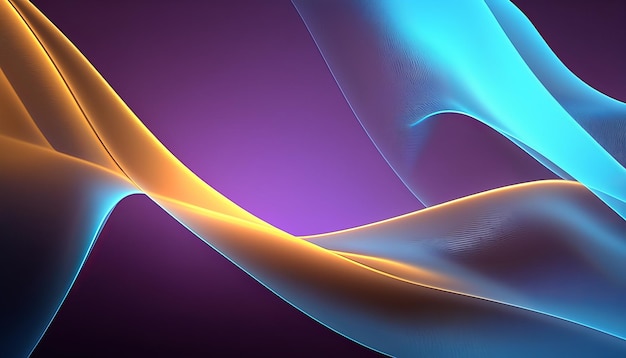 Abstract background waves gradient trend color UI UX Design