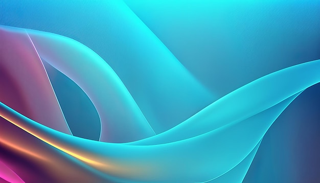 Abstract background waves gradient trend color UI UX Design