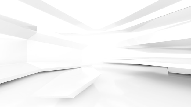 Abstract background white structure,3D rendering