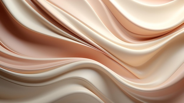 Abstract background with beige creamy product