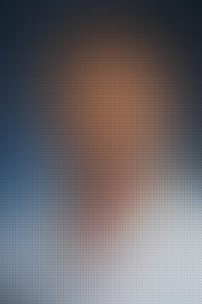 Abstract background with blue and orange dots on a white background