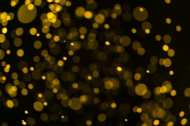 Abstract background with bokeh defocused lights and shadow 