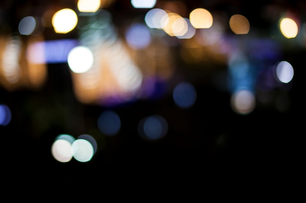 Abstract background with bokeh defocused lights