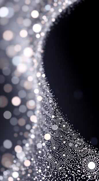 Photo abstract background with bokeh lights