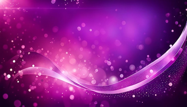 Abstract background with bokeh lights