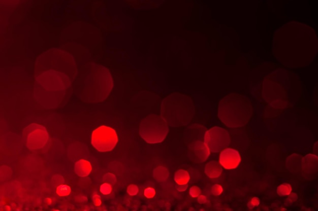 Abstract background with bokeh lights.