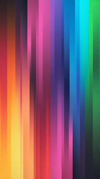 Photo abstract background with colorful gradient vertical stripes