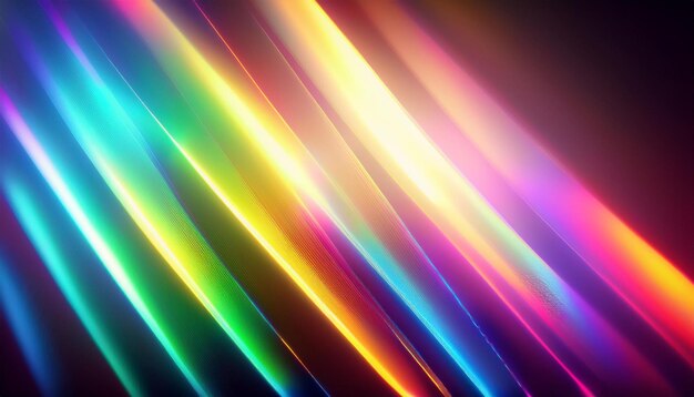 abstract background with colour shine prism cinematic lights