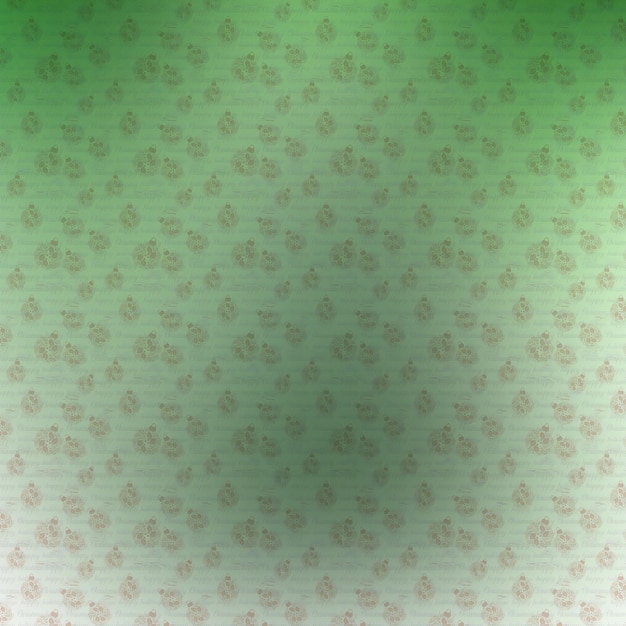 Abstract background with floral pattern in green and beige tones