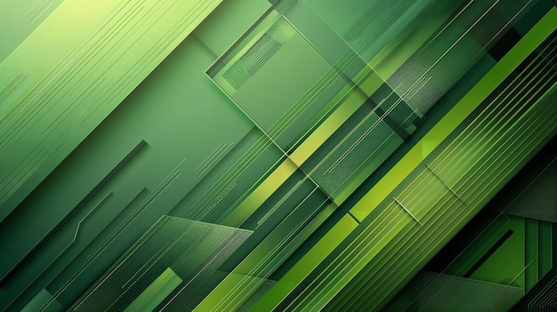 Abstract background with geometric patterns in vintage emerald green gold and black evoking the opulence and glamour