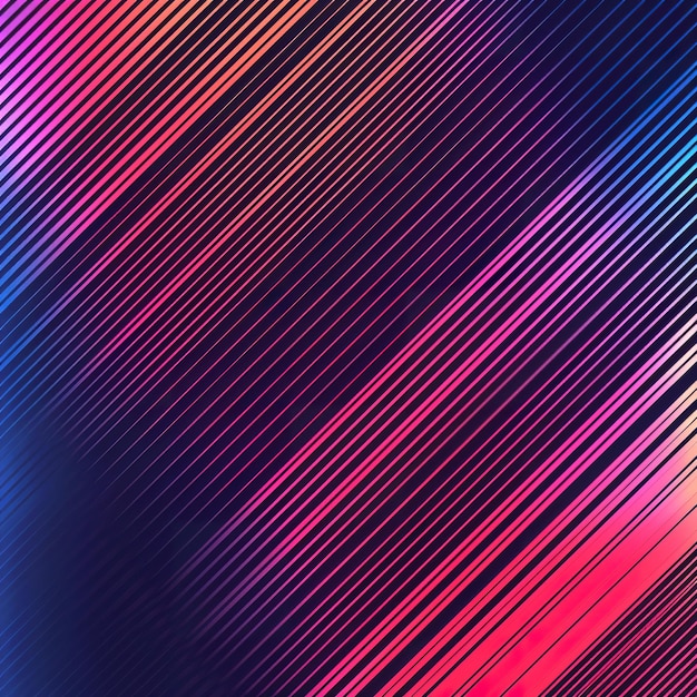 Abstract background with glowing lines Neon stripes lines Background