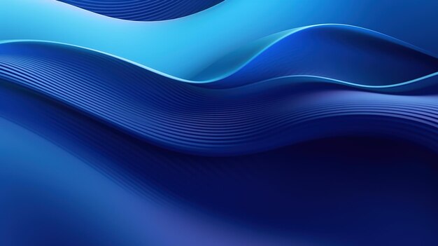 Abstract background with glowing wave Shiny moving lines design element Generative AI