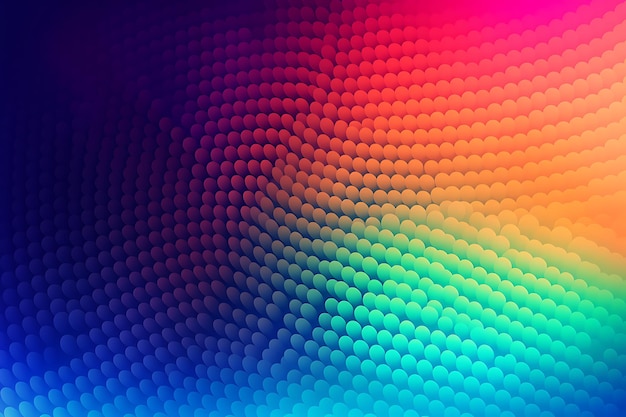 Abstract background with gradient halftone effect