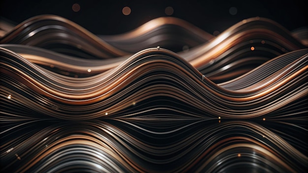 Abstract background with layered gradients and intricate line patterns