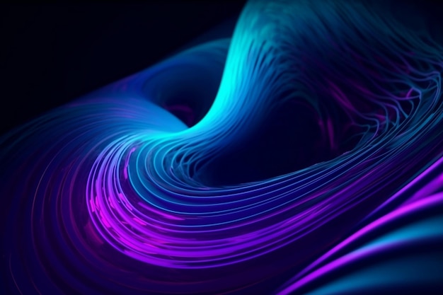 Abstract background with lines Generative AI