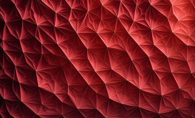 abstract background with low poly design with connecting lines and dots 3d realistic render