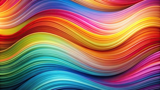 Photo abstract background with multi color waves for desktops