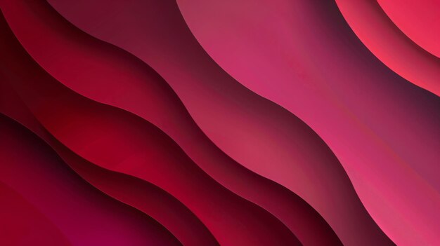 Abstract background with overlapping shades of burgundy gradient