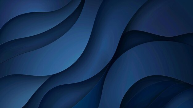 Abstract background with overlapping shades of navy blue gradient