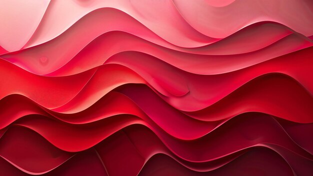 Abstract background with overlapping shades of red gradient