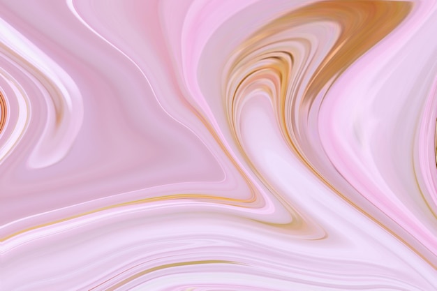 Abstract background with a pink and orange swirls.