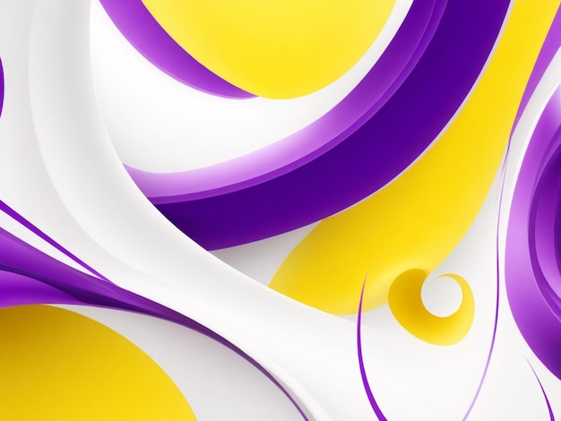 Abstract background with purple yellow and white colors blending together