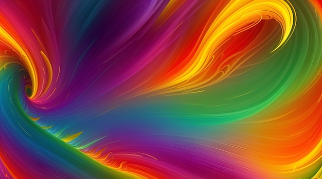 abstract background with rainbow colorful