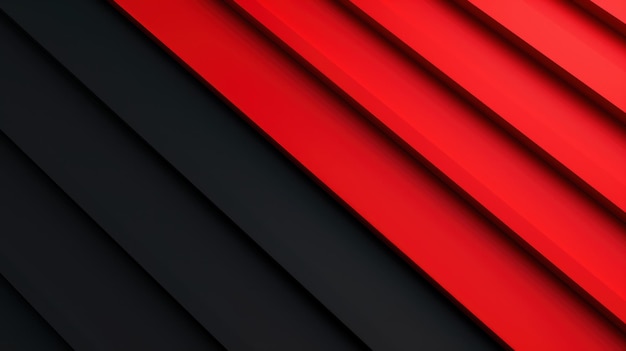 Abstract background with red lines and geometric shapes black gradient modern minimalist style