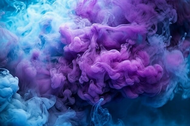 abstract background with smoke Generative AI