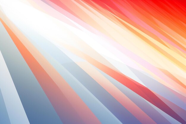 Abstract background with smooth lines in orange and blue colors