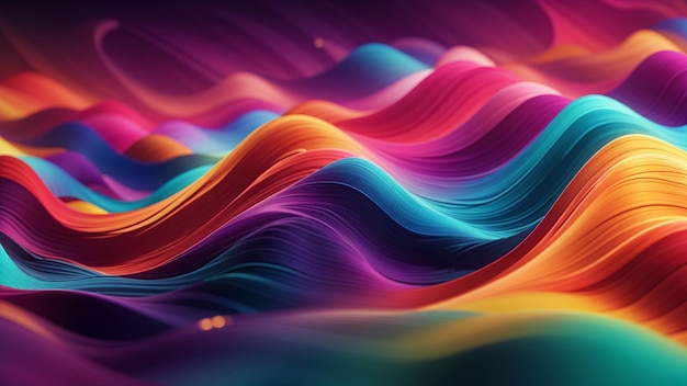 Abstract background with waves