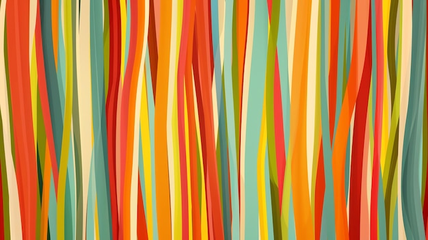 Photo abstract background with wavy colorful lines