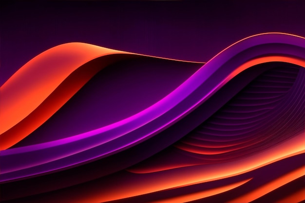 Abstract background with wavy lines