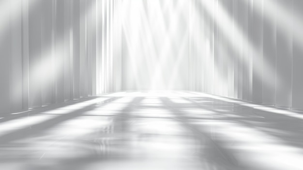 Abstract background with a white light blur White