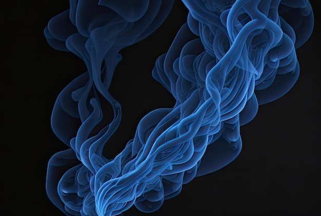 Abstract background with wispy smoke