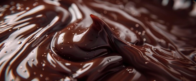 Abstract Background World Chocolate Day Chocolate Liquid Fractals World Chocolate Day Background