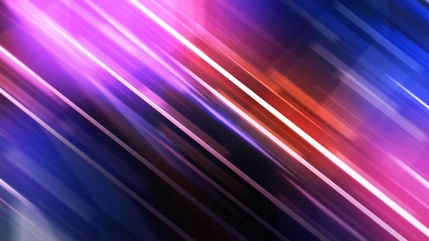 Abstract backgroundfast movement at night Abstract image of futuristic technology conceptcolorful light speed