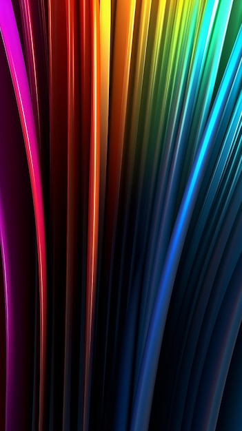 Abstract backgrounds with colorful spectrum Generative AI