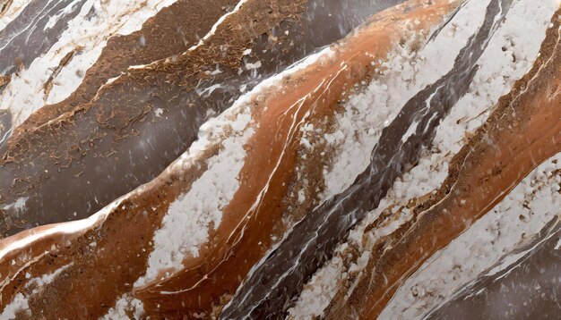 Photo abstract beige marble background or design or wallpaper with natural texture and wave pattern